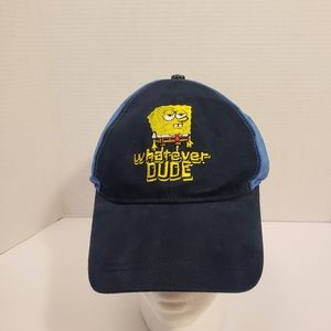 What-ever Dude Sponge Bob Square Pants Hat Cap Universal Studio Snapback
